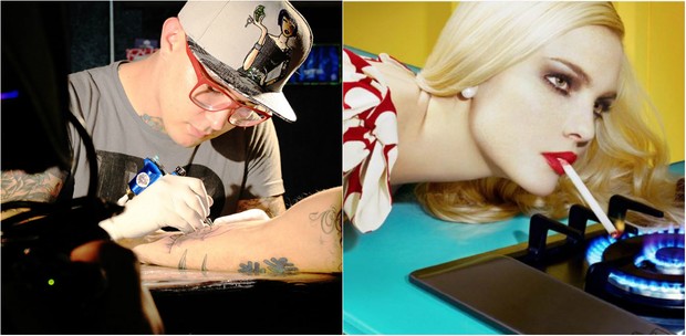 Estúdio de tatuagem com Rico Fogaça e exposição  do  britânico Miles Aldridge são as atrações do 40ª edição do SPFW  (Foto: Reprodução do Instagram)