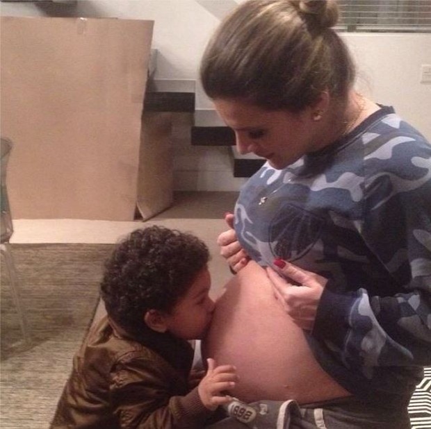 Dani Souza posta foto do filho com Mirella Santos (Foto: Reprodução / Instagram)