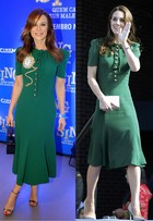 Mariana Ximenes repete look de Kate Middleton; quem vestiu melhor?