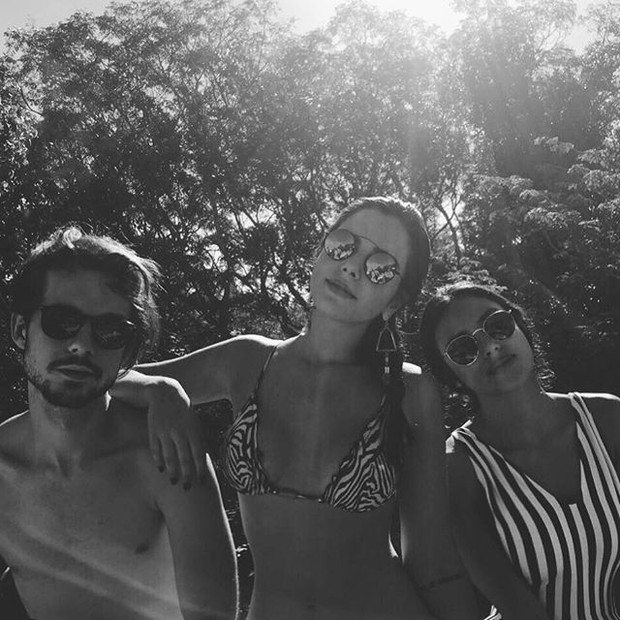 Caique Nogueira, Giovanna Lancellotti e Yanna Lavigne (Foto: Reprodução/Instagram)