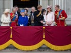 Grávida, Kate Middleton celebra aniversário da Rainha Elizabeth II