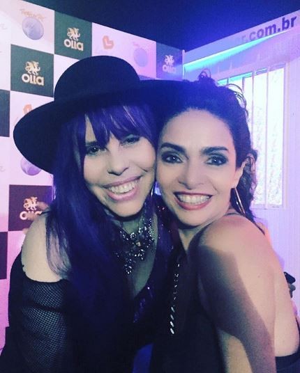 Baby do Brasil e Claudia Ohana no Rock in Rio (Foto: Instagram / Reprodução)