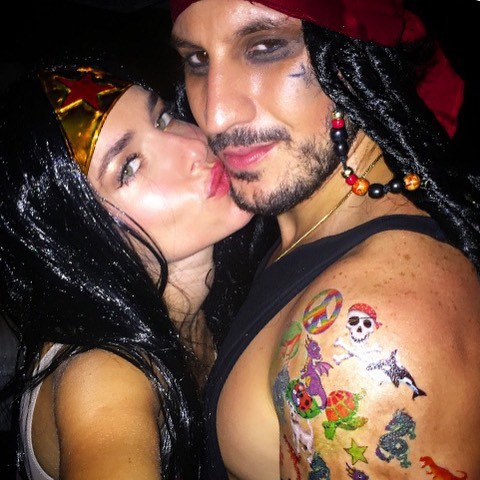 Monique Alfradique com o namorado Gabriel Sala (Foto: Reprodução/Instagram)