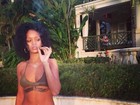 Rihanna vai para Angra dos Reis em seu segundo dia no Rio