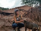 Luisa Mell visita Mariana após tragédia e ajuda animais