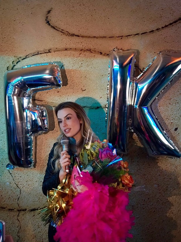 Fernanda Keula ganha festa de aniversário (Foto: Milton Martins Filho / Divulgação)