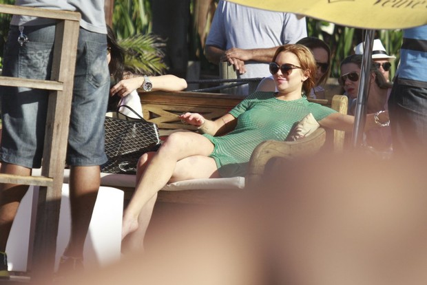 Lindsay Lohan (Foto: Dilson Silva  / Agnews)