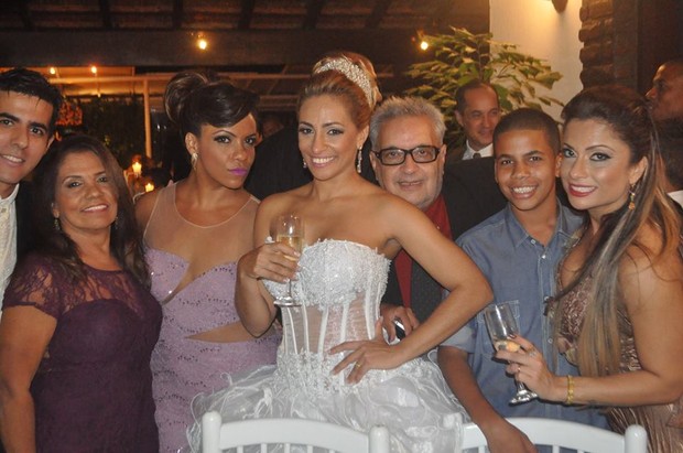 Casamento de Alessandra Mattos (Foto: (Foto: Alexandre Romão e Brunno Chaves/Divulgação))