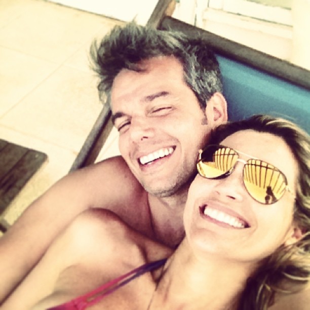 Otaviano Costa e Flávia Alessandra (Foto: Instagram/ Reprodução)
