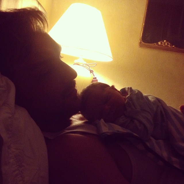 Aline Wirley posta foto do marido e do filho (Foto: reprodução/instagram)