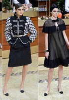 Com Cara Delevingne e Kendall Jenner na passarela, Chanel desfila na semana de moda de Paris