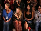 Sasha assiste a Bruna Marquezine na primeira fila do Fashion Rio