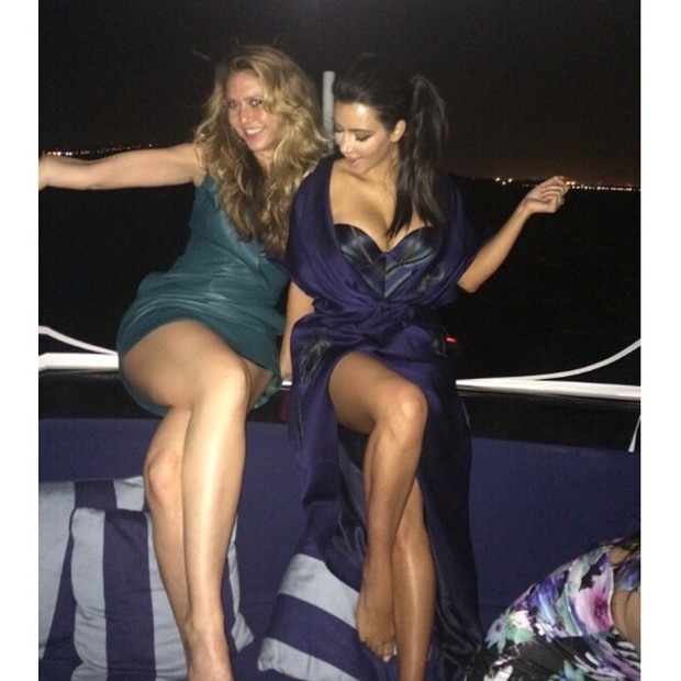 Ofira Sandberg e Kim Kardashian (Foto: Reprodução/ Instagram)