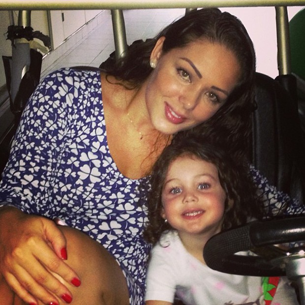 Tânia Mara posta foto com a filha, Maysa (Foto: Instagram / Reprodução)