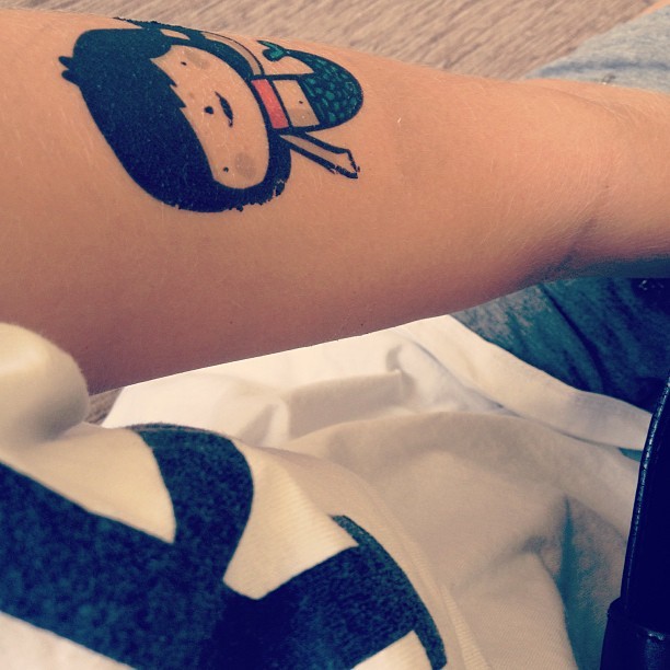 Sophia Abrahão mostra nova tatuagem (Foto: Reprodução/Instagram)