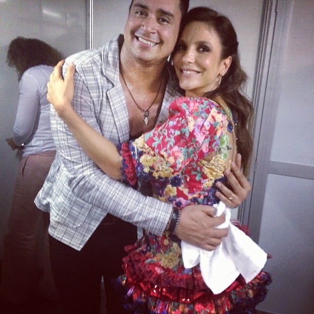 Xanddy e Ivete Sangalo após show (Foto: Instagram/ Reprodução)