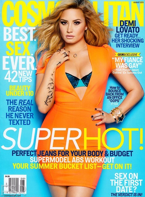 Demi Lovato (Foto: Reprodução/Cosmopolitan)