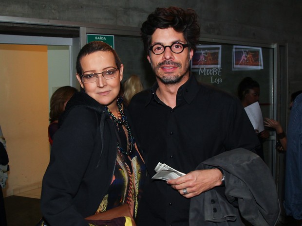 Betty Lago e Daniel Alvim em teatro em São Paulo (Foto: Manuela Scarpa/ Foto Rio News)