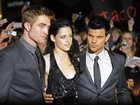 Kristen Stewart e Robert Pattinson vão à première de 'Amanhecer' em Londres