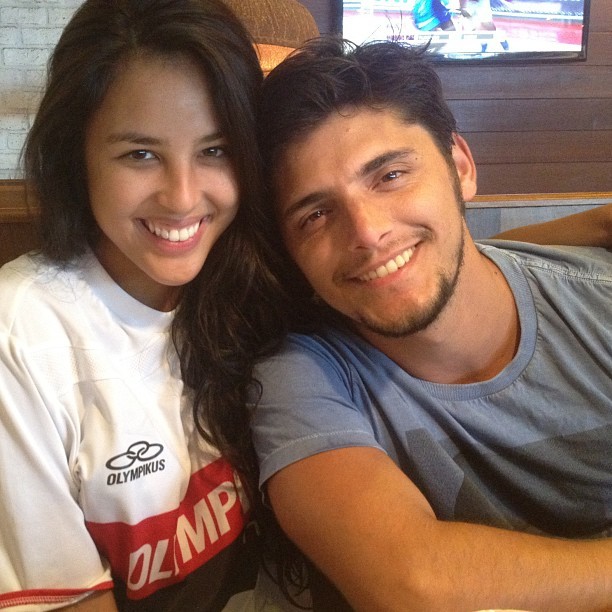  Bruno Gissoni e namorada (Foto: Instagram / Reprodução)