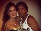 Depois de Leitte e Sangalo, ex-BBB Kamilla tieta Ronaldinho Gaúcho