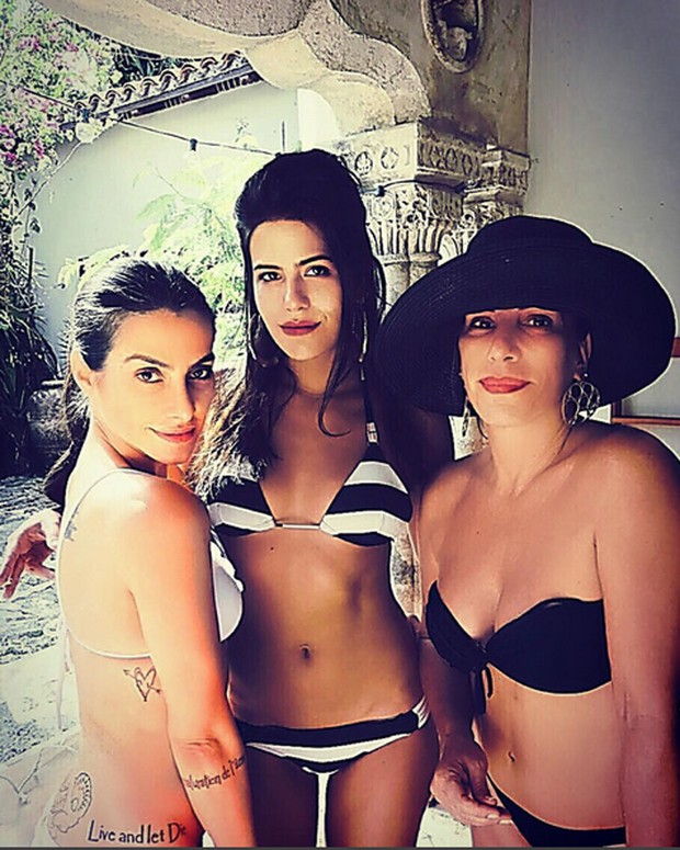 Cleo Pires, Antonia Morais e Glória Pires (Foto: Instagram/ Reprodução)