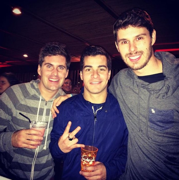 Thiago Gagliasso, Thiago Martins e Bruno Rezende (Foto: Instagram / Reprodução)