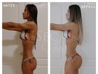 Mayra Cardi mostra fotos com evolução do corpo após cirurgia