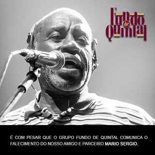 Morre vocalista do grupo Fundo de Quinta, Mário Sérgio (Foto: Reprodução/Facebook)