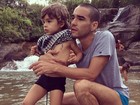 Maria Ribeiro posta foto do filho: 'Vista do meu camarote'