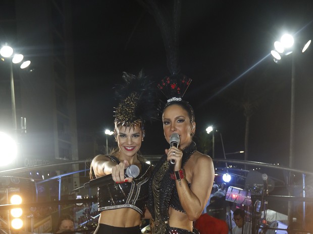 Mari Antunes e Claudia Leitte (Foto: Fred Pontes / Divulgação)