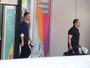 Chris Martin desembarca no Rio para show do Coldplay no Maracanã