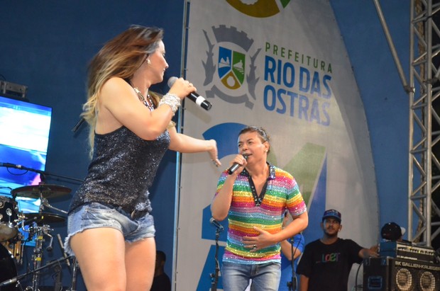 Viviane Araújo e Davod Brazil (Foto: Divulgação)