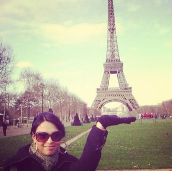 Ariadna em Paris (Foto: Instagram / Reprodução)