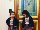 Gêmeas de Dentinho e Dani Souza posam cheias de estilo: 'Modelos'