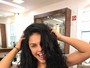 Paloma Bernardi cuida do cabelo antes do Carnaval 