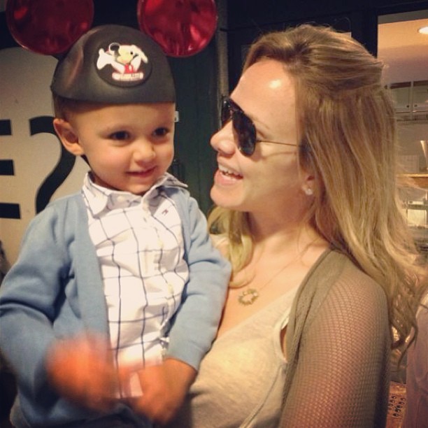 Eliana com o filho Arthur (Foto: Instagram/Reprodução)