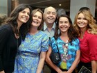 Helena Ranaldi e Rita Guedes vão ao teatro no Rio