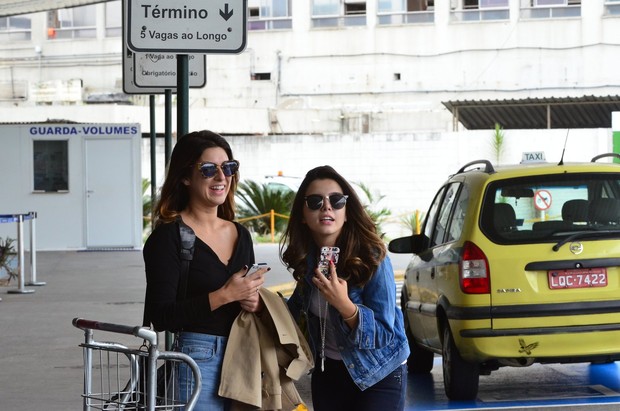 Giovanna Lancellotti e Fernanda Paes Leme (Foto: FotoRioNews / William Oda)