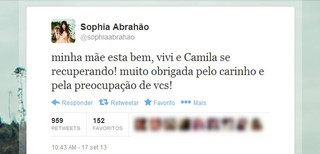Sophia Abrahão (Foto: Twitter / Reprodução)