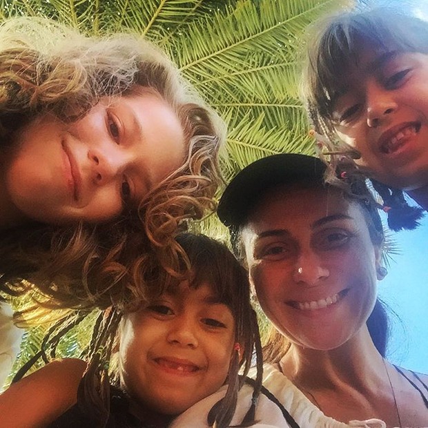 Giovanna Antonelli e os filhos (Foto: Reprodução / Instagram)