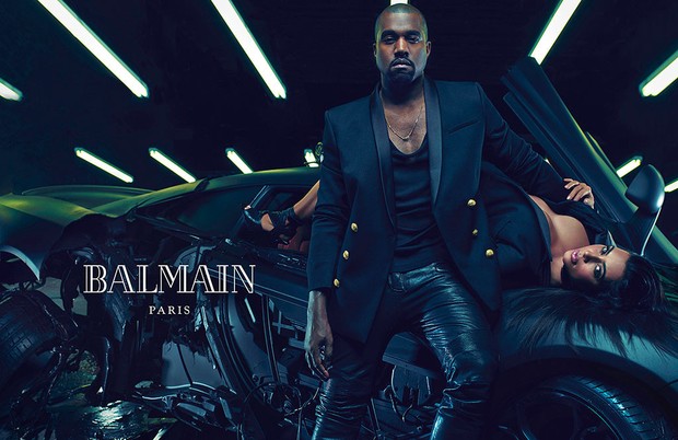 Kim Kardashian e Kanye West  (Foto: Reprodução do Instagram)