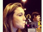 Fernanda Gentil é parada em blitz da Lei Seca no Rio