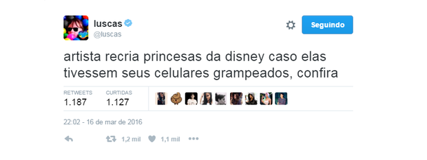 Meme das princesas Disney reimaginadas (Foto: Reprodução/Twitter)