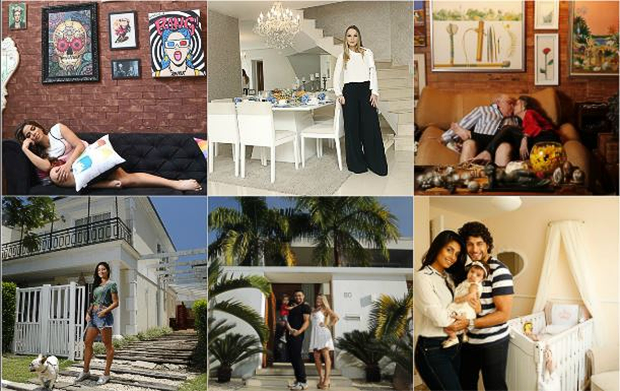 Relembre as 11 casas mais bonitas dos famosos que receberam o EGO (Foto: Marcos Serra Lima - Celso Tavares - Anderson Barros / EGO)