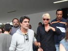 Xuxa vai com Junno ao velório do pai de Cazuza no Rio