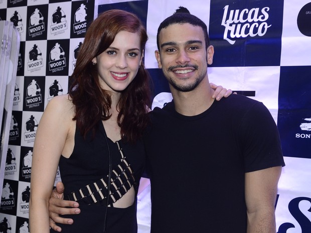Sophia Abrahão e Sergio Malheiros em show em São Paulo (Foto: Leo Franco/ Ag. News)