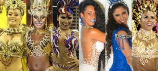 Raphaela Gomes, Luana Bandeira, Bianca Leão, Raissa Oliveira, Patrícia Nery e Evelyn Bastos (Foto: AgNews - Divulgação - Ego )