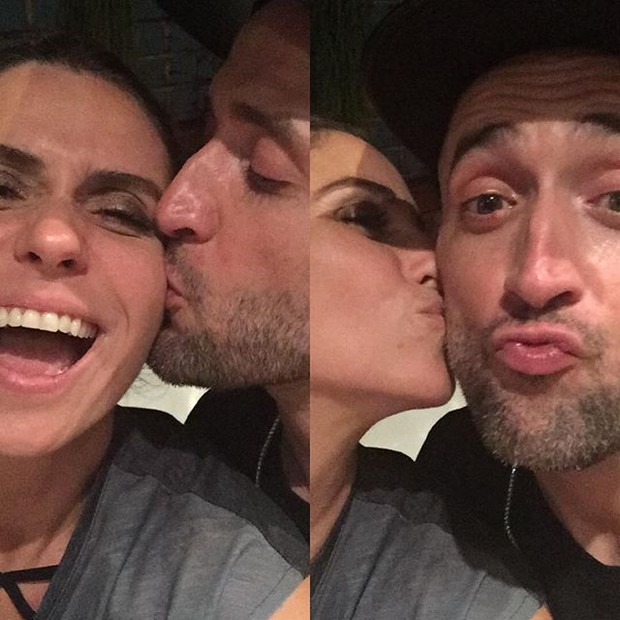 Giovanna Antonelli e Paulo Gustavo em festa (Foto: Instagram/ Reprodução)