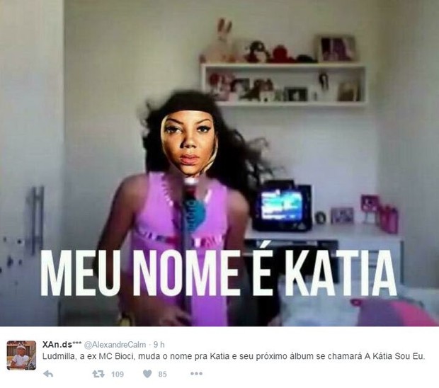 Memes com a história da Ludmilla (Foto: Reprodução/Instagram)